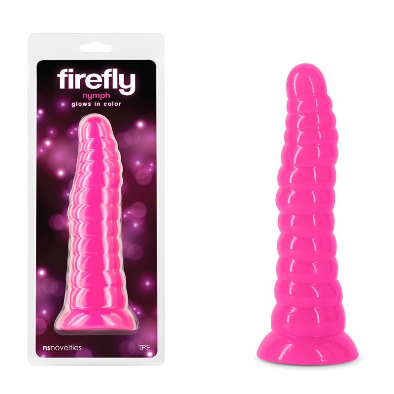 Firefly - Nymph Glow in Dark Pink 18.8 cm Dildo